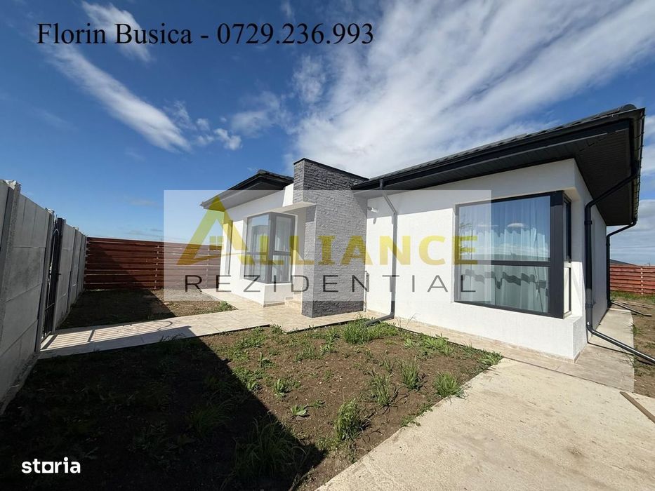 Casa individuala parter ~ 3 camere 2 bai ~ teren 375mp