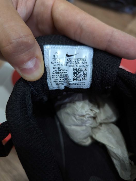 Nike Ebernon Low RU 42, US 8,5