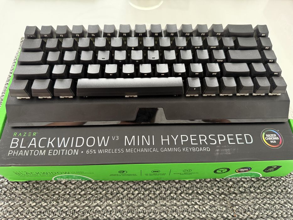 Tastatura Razer BlackWidow V3 Mini HyperSpeed Phantom Green Keys