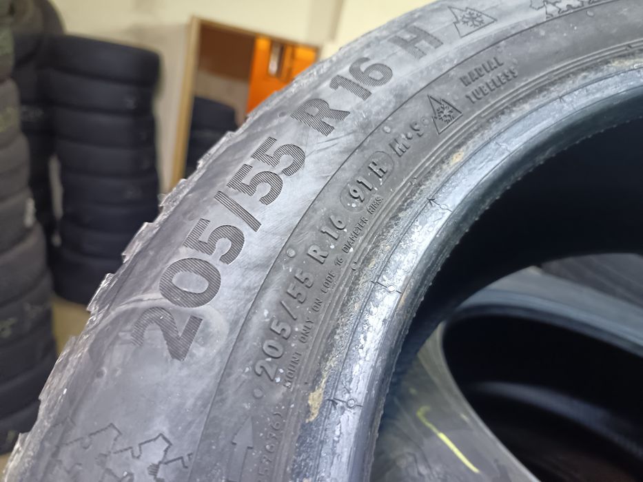 Anvelope MS iarna 205 55 16 continental 2021 6. 4mm