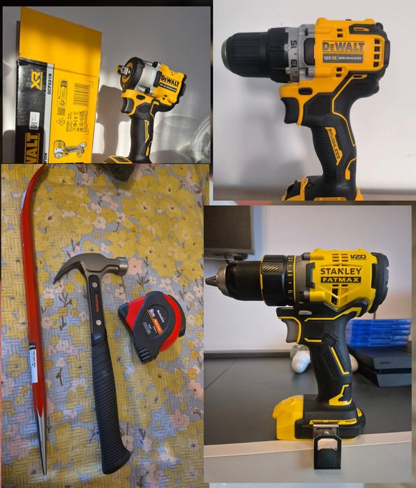 Dewalt dcf 921 / dcd701 hultafors stanley camera inspectie