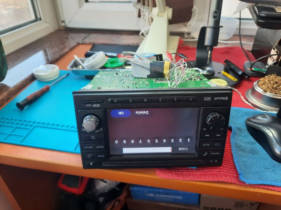 Navi pin code safe Rns315 rns510