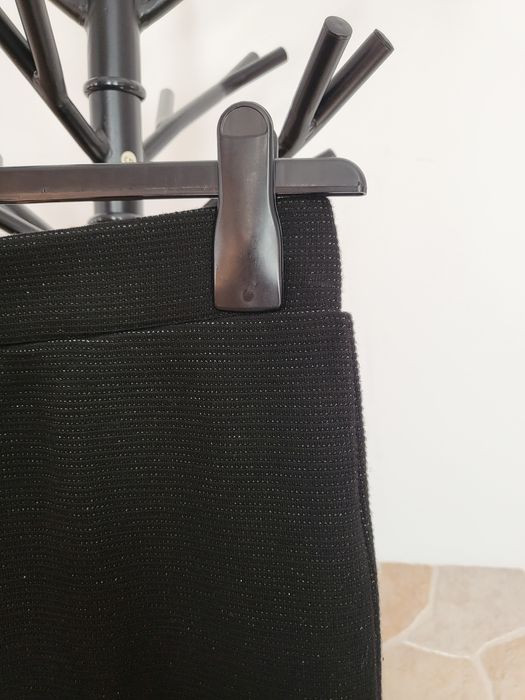 Fustă dama cu puțin fir argintiu,elastica