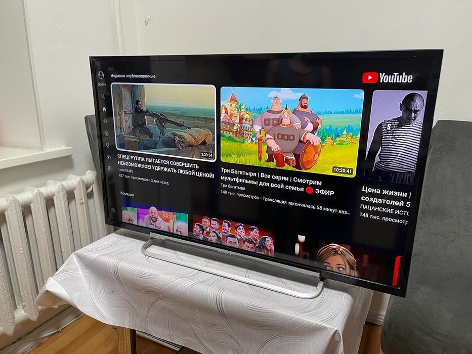 Смарт телевизор Sony Bravia 106 см WiFi YouTube