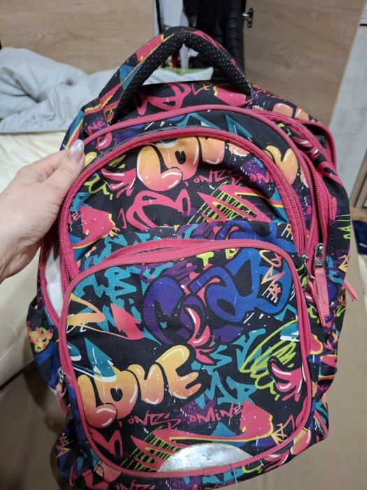 Школьный рюкзак с ортопедический спинкой