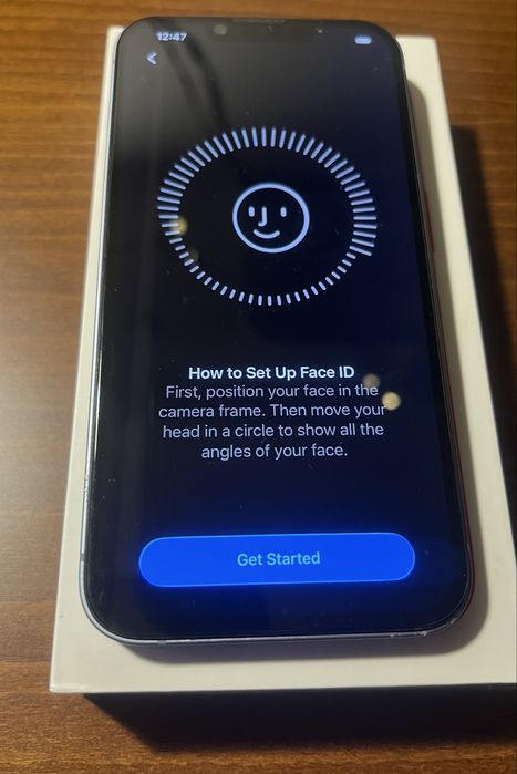 iphone 14 син/blue 128 GB пълен комплект плюс протектор