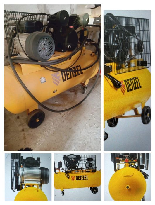 Компрессор DENZEL бак 100 литров