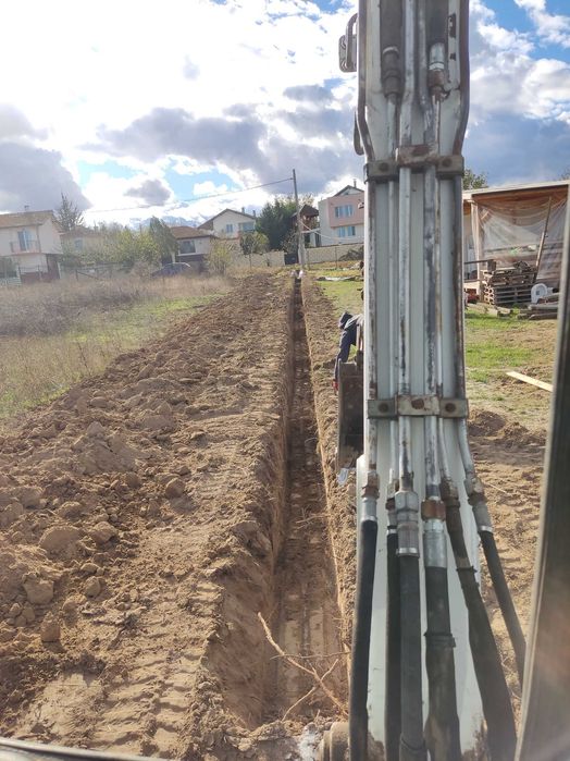Услуги с мини багер 3,5 тона