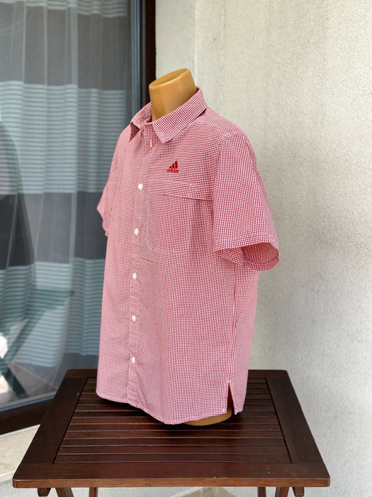 Мъжка риза с къс ръкав Adidas - размер XL, КАТО НОВА