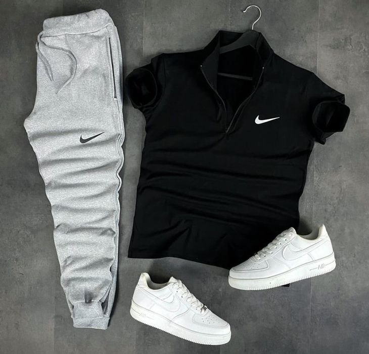 Nike Нов Мъжки Спортен Екип Различни Цветове [С-2ХЛ Размер]