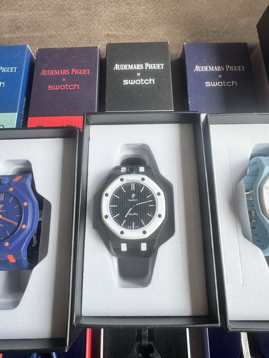 Audemars Piguet x Swatch Royal Pop + каишки
