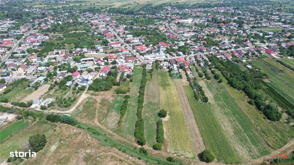 Teren  4.699mp sat Milcov de vanzare la sosea