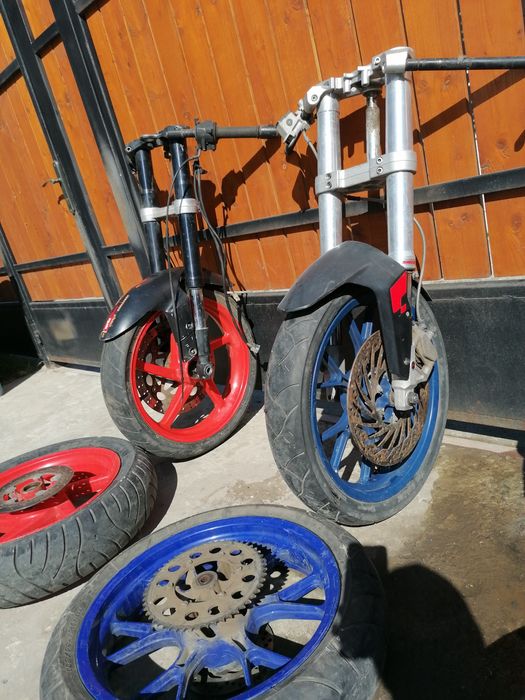 Furci complete / jante Aprilia Rs, Derbi Gpr, Yamaha TZR