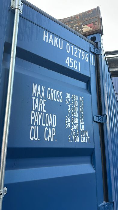 Containere Maritime 40 ft - Disponibil din Stoc