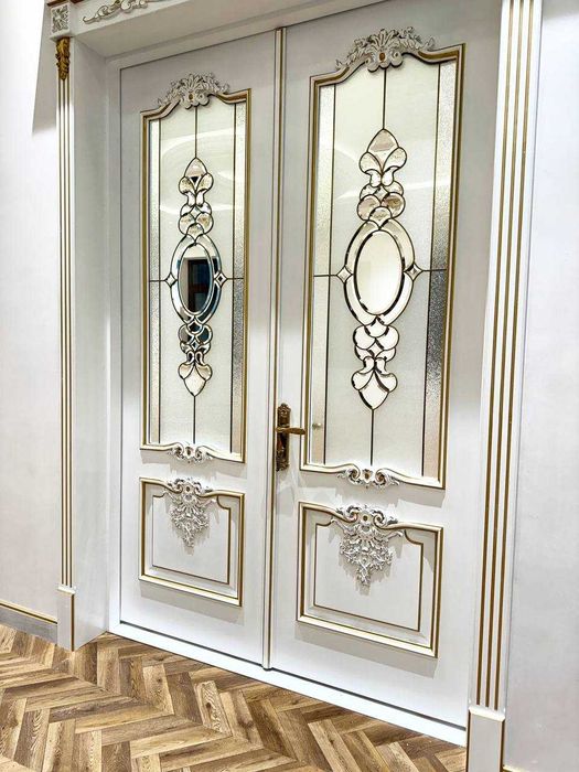 Eshik uchun oyna yasab beramiz