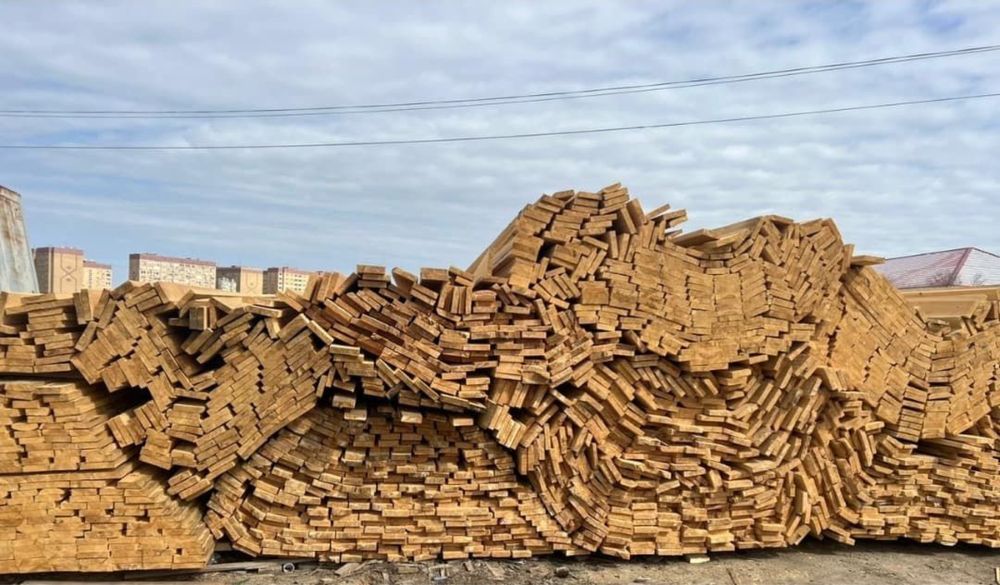 Доска обрезная и каскад