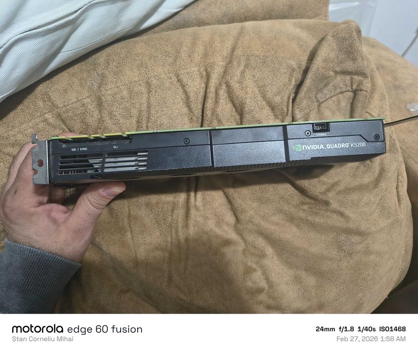 NVIDIA Quadro K5200 8GB GDDR5 Placă video profesională CAD 3D