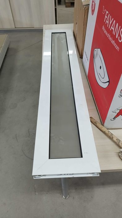 Алуминиев прозорец не отваряем - дограма бяла със стъклопакет