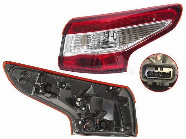 Фонарь задний Nissan Qashqai