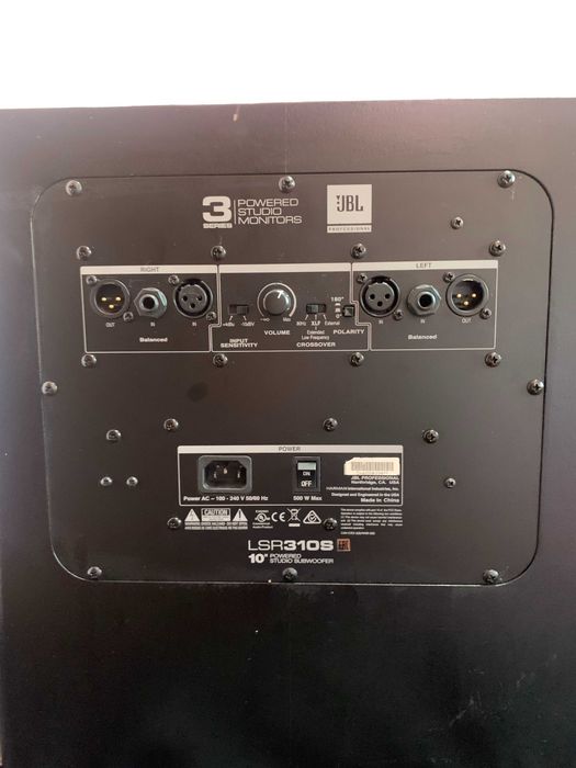 Subwoofer De Studio JBL LSR310S