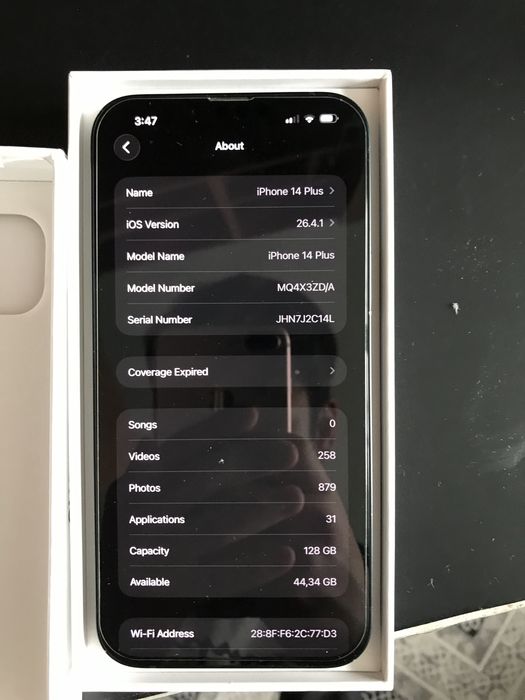 iPhone 14 Plus %84 128GB