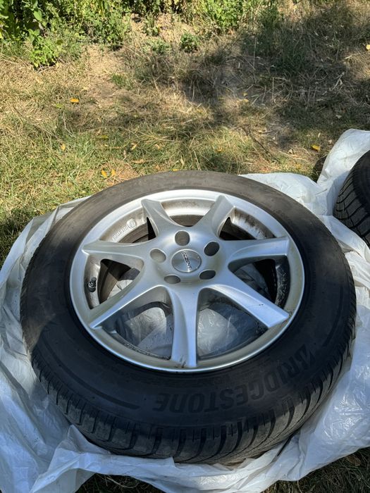 Jante r16 cu gume M S Bridgestone 205/60 r16 dot 2022