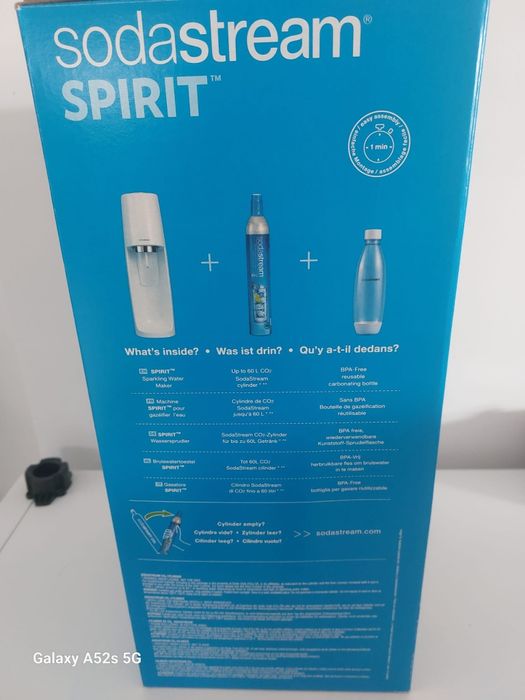 Soda stream spirit