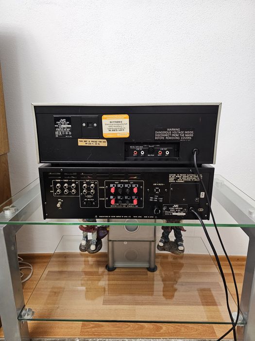 Deck JVC-KDA3 Amplif JA-S22 Japan