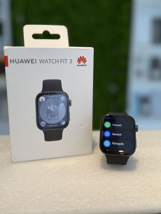 **ATSGSM.RO**Huawei Watch Fit 3 Black/Fact+Gar 12 luni
