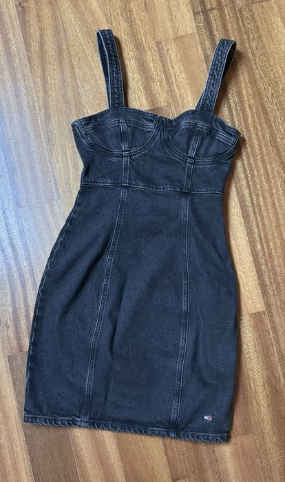 Rochie denim Tommy Hilfiger