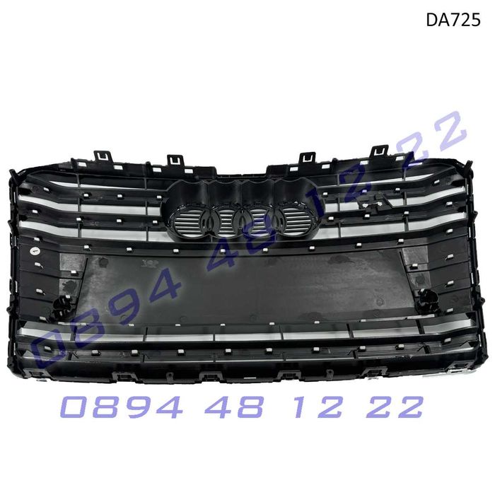 Предна S7 Sline решетка Audi A7 12-15 ауди а7 броня хром сив грил
