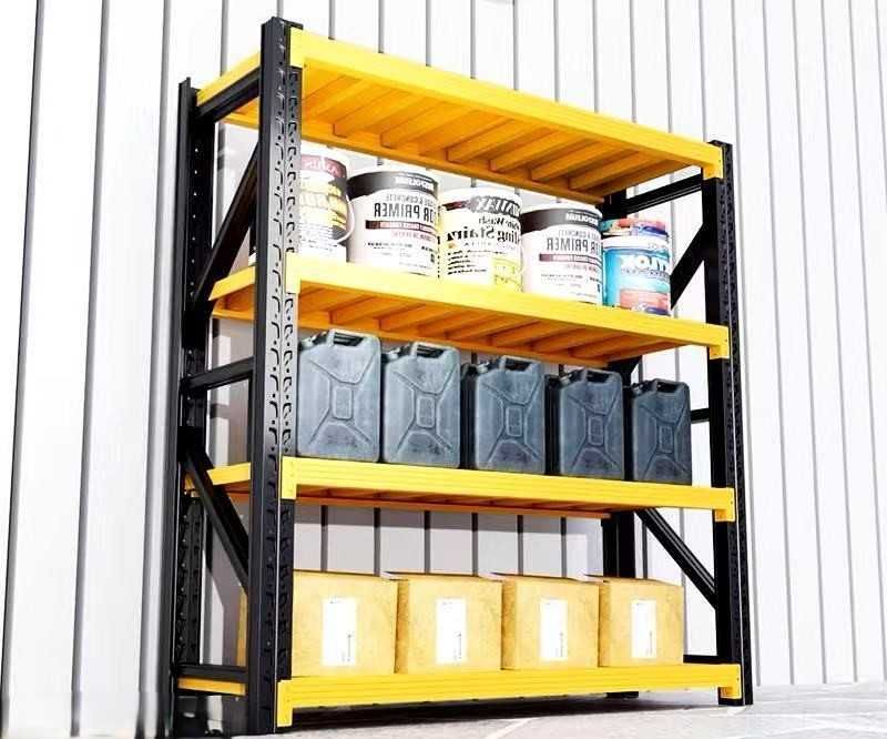 Podval uchun sozlanadigan mustahkam metall stellaj