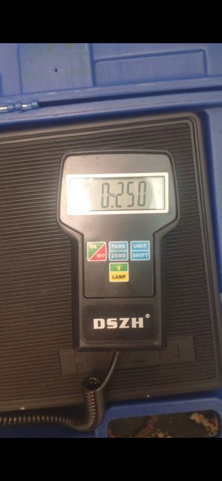 Весы электронные программируемые для фреона.