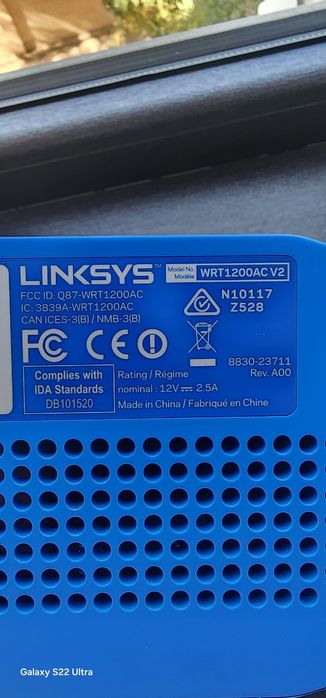 Linksys роутер с двумя режимами