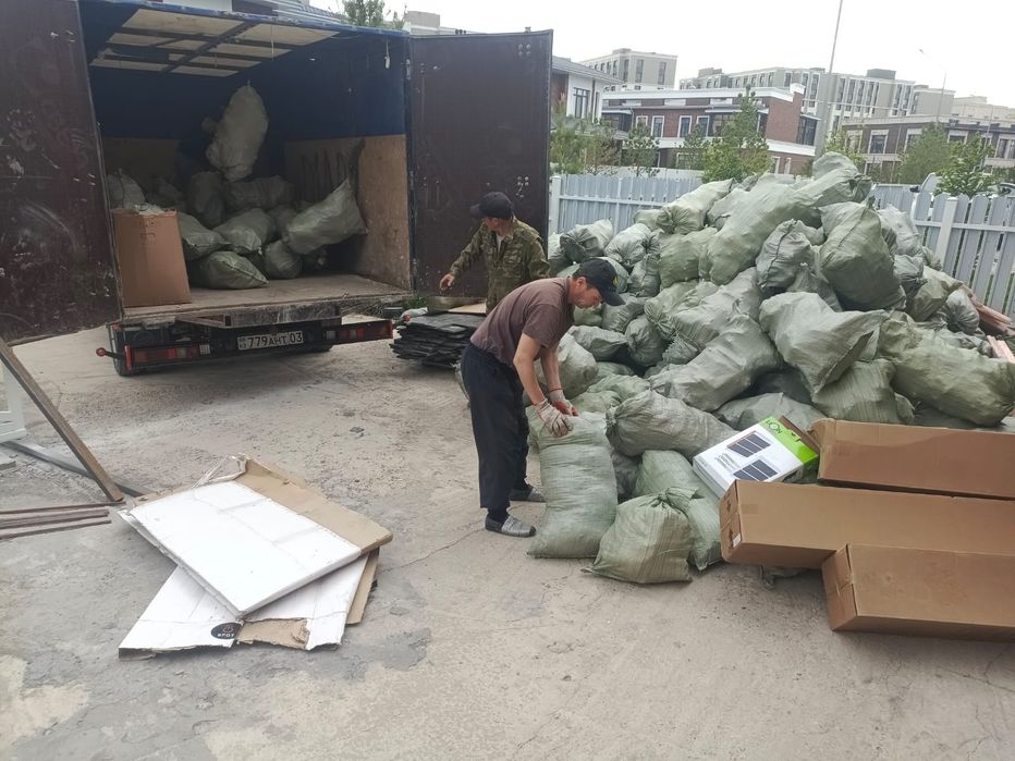 Вывоз мусора. Газель. Вывоз строительного мусора.  документы предостав