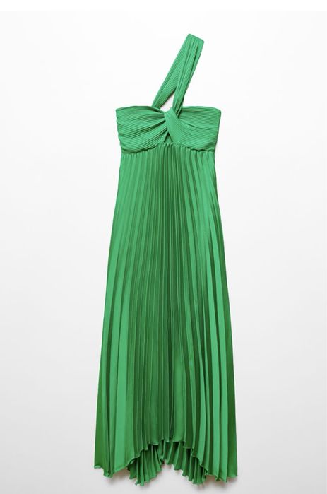 Дълга сатенена рокля