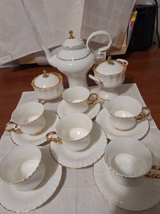 Set de ceai 9 piese  din portelan