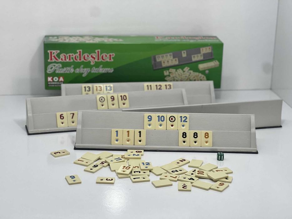 Пластмасов комплект за игра Руми / Okey, Rummy