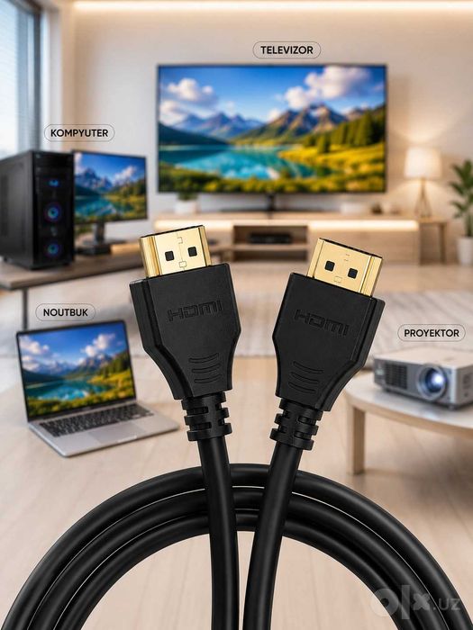 HDMI кабель 4K для телевизора, ПК