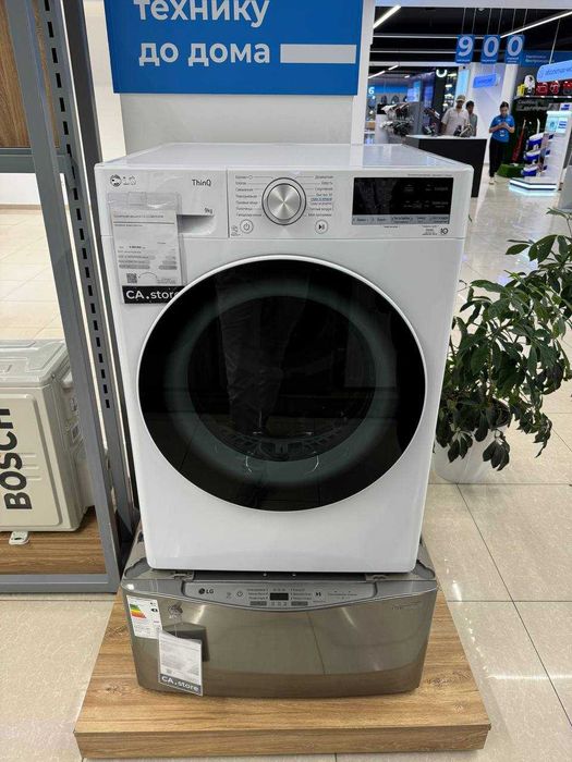 Сушильная машина LG 9 кг Тепловой насос DUAL Inverter DC90V5V0W