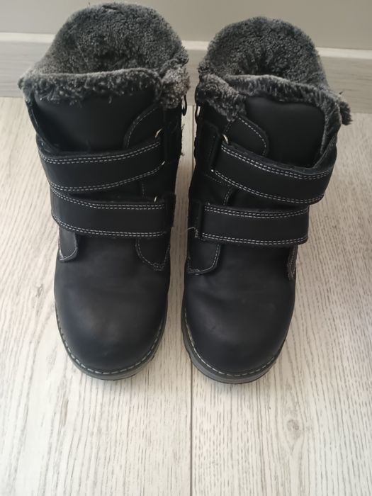 Зимни  боти с пухкава подплата