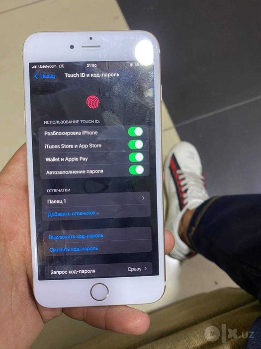 Iphone 6s plus..