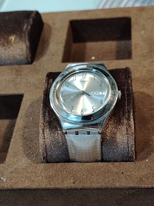 Ceas Swatch Irony – Swiss Made, Silver