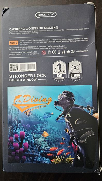 Калъф за смартфон, Diving waterproof phone case