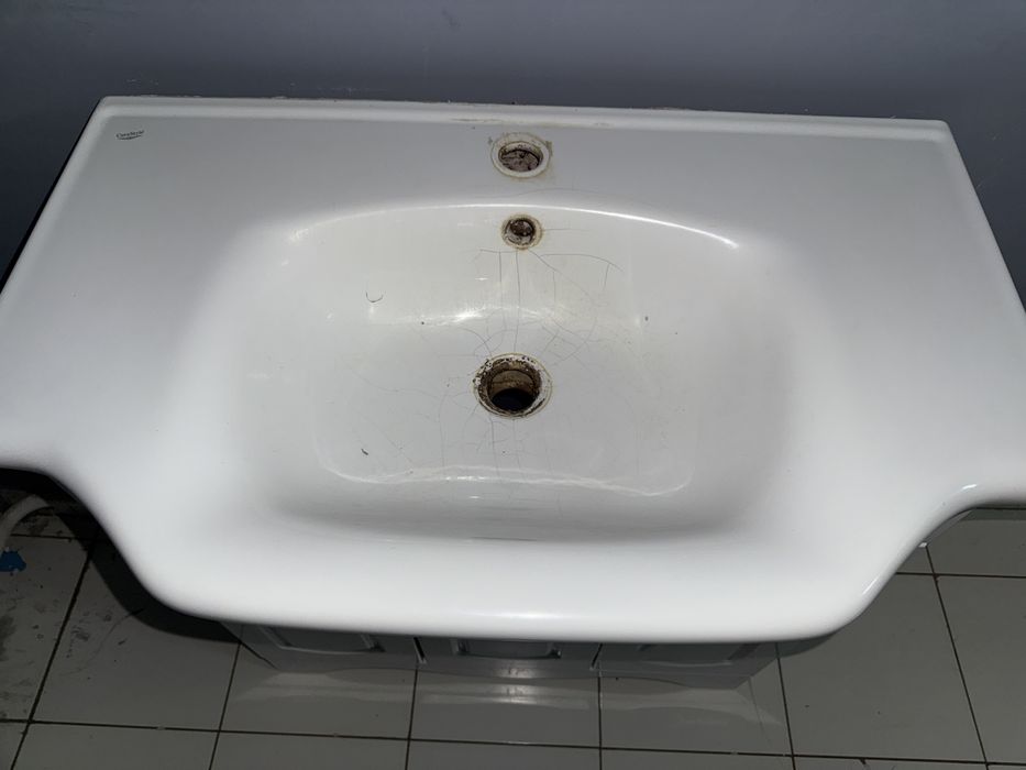 Раковина 80 см с тумбой