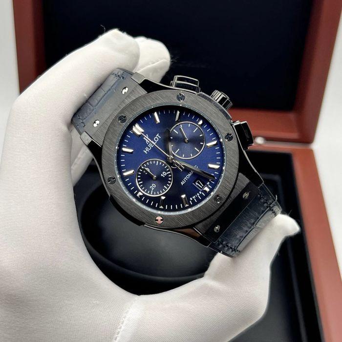 Hb classic fusion blue dial