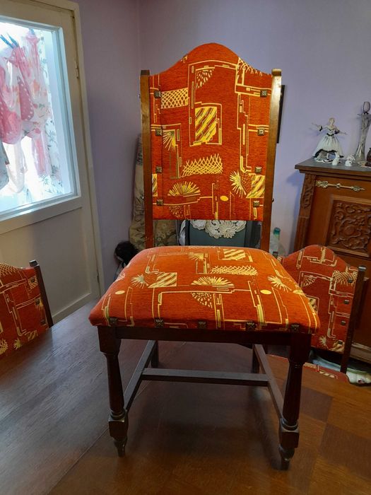 Masa sufragerie cu 6 scaune