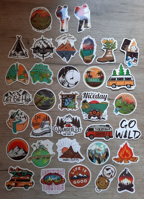 Велостикеры водонепроницаемые