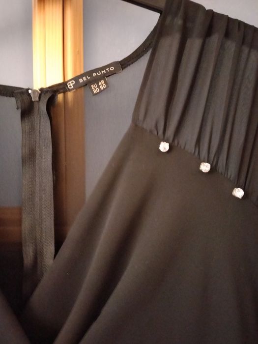 Rochie din voal cu cristale măr. 50