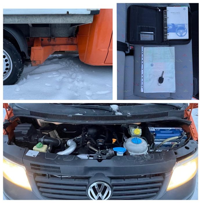 VW T5 doka 2.5 TDI 6locuri+bena